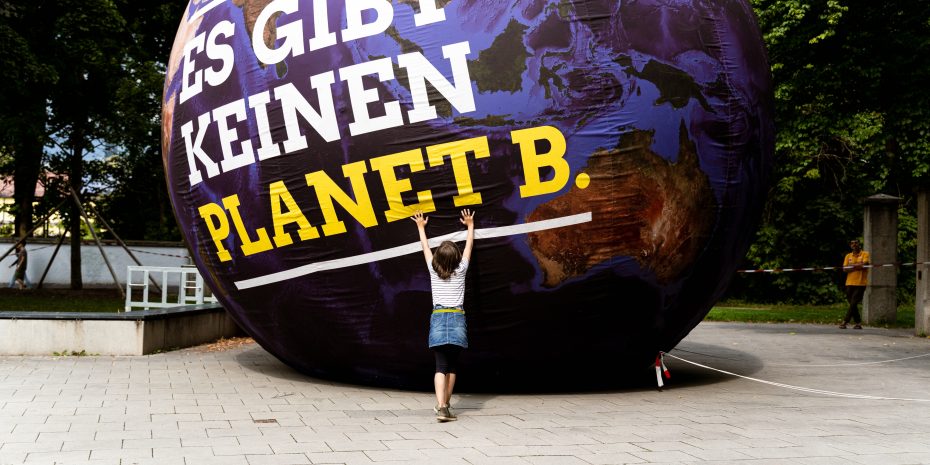 Erdkugel Kein Planet B