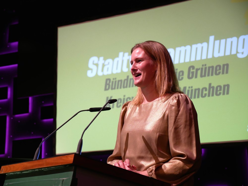Svenja Jarchow auf dem Stadtparteitag am 28.11.
