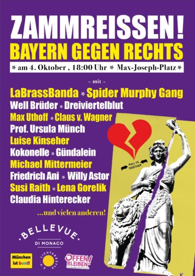 Zammreissen! Bayern gegen rechts