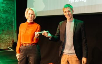 Katrin Habenschaden und Dominik Krause