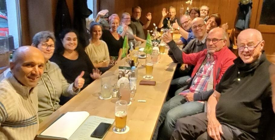 Stammtisch OV Sendling-Westpark Tannengarten 11.9.2024