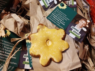 Lebkuchen-Aktion mit Dominik Krause