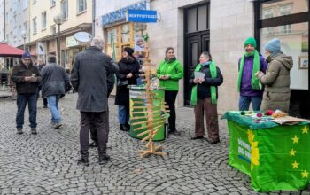 Lebkuchen-Infostand Weißenburger Straße 6.12.2025