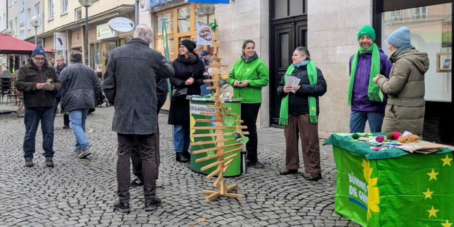 Lebkuchen-Infostand Weißenburger Straße 6.12.2025