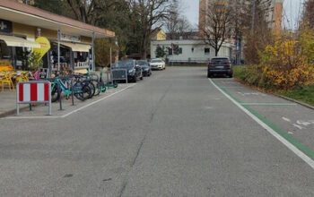 BA07 Rad- und Sharingparkplatz Hinterbärenbadstraße