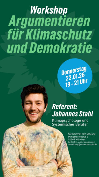 Workshop Argumentieren für Klimaschutz 2026