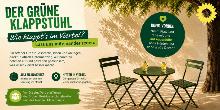 Der Grüne Klappstuhl im Oktober